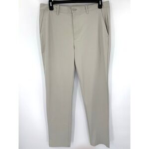 Original Penguin Trousers Mens 36x32 Agate Gray Slim Fit Stretch OCBS3103 NWT
